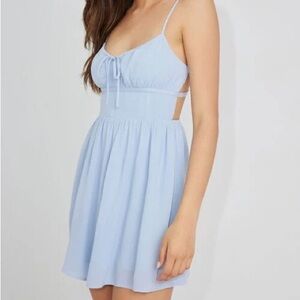Garage Kaia Cage Back Flare Dress, NWT